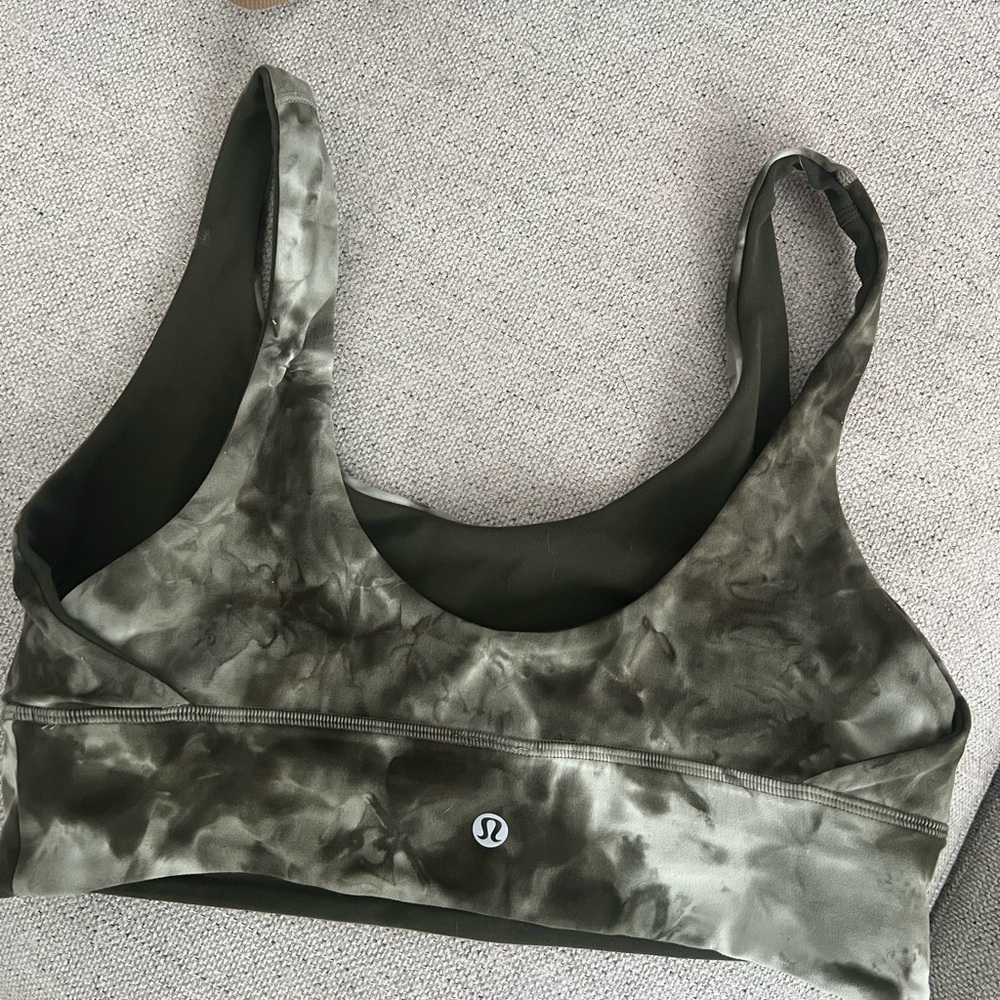 Lululemon Align Reversible Bra - Dark Olive SIZE 10